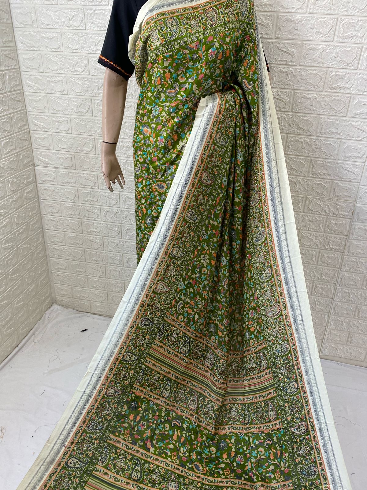 Pashmina Silk Saree