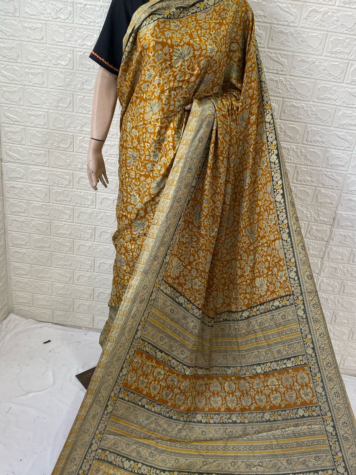 Pashmina Silk Saree