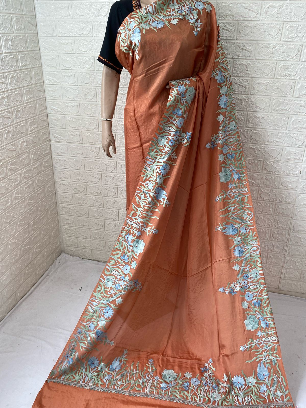 Ari Work Saree with Blouse Saree