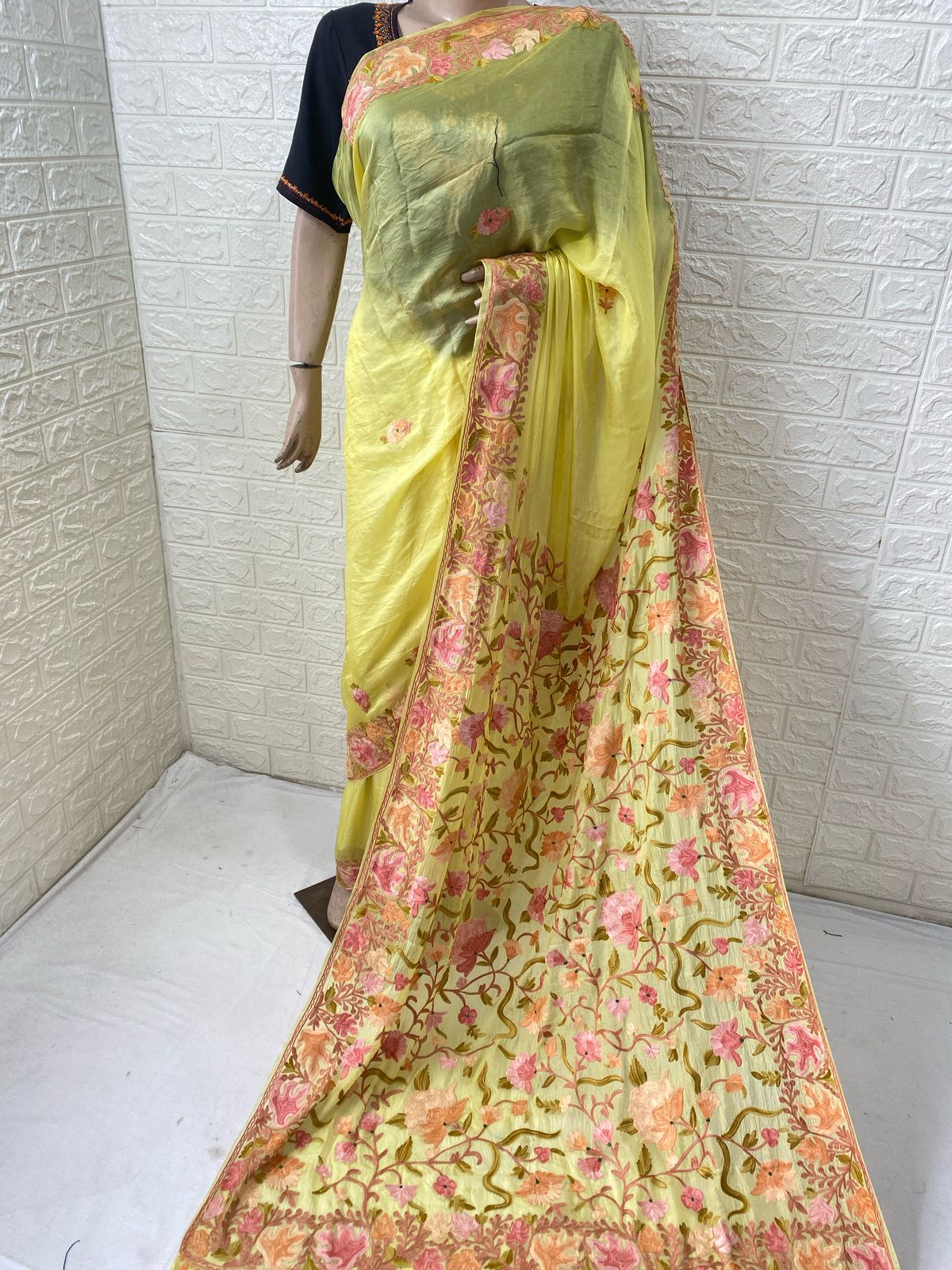 Ari Work Saree with blouse