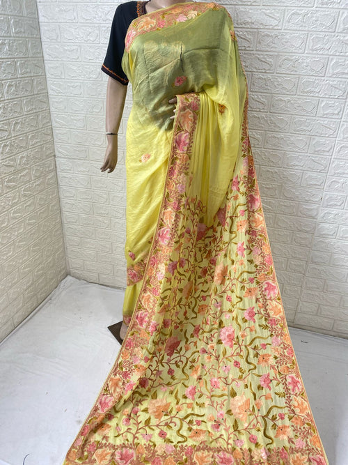 Ari Work Saree with blouse