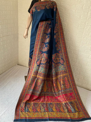 Kani Work Silk Saree